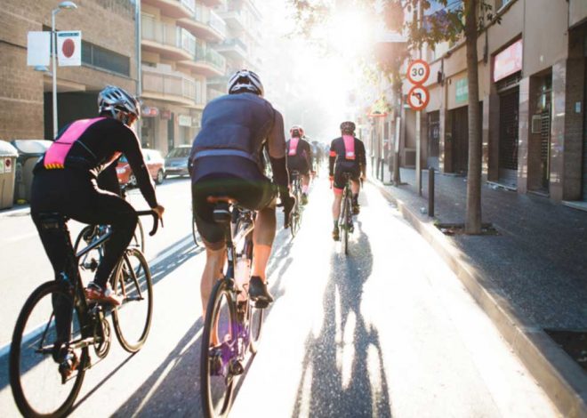 Cycling Competition Held In Spain